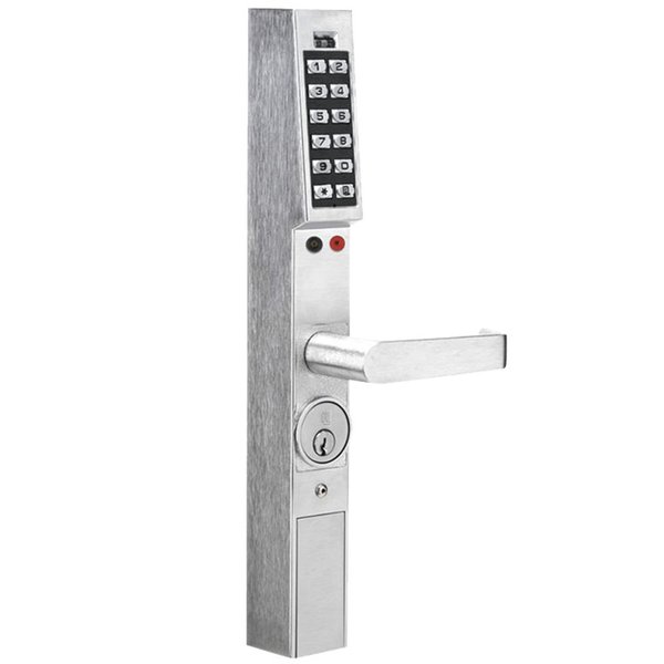 Alarm Lock Rim Exit Trim with Keypad DL1300ET/26D